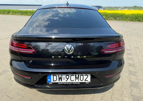 Volkswagen Arteon cena 109999 przebieg: 102700, rok produkcji 2019 z Gdańsk małe 277